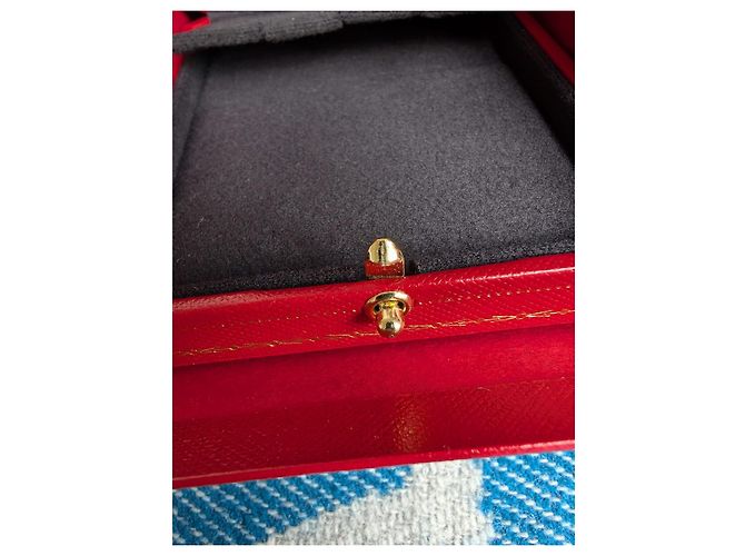 Cartier Vertikales Display-Box für große Creolenohrringe mit Papiertüte Rot - Ansicht 7