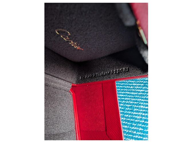 Cartier Amor Trinity JUC Anel de haste fina Caixa interna e externa Sacola de papel Vermelho - vista 12