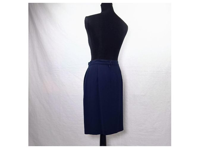 Gonna blu Max Mara vintage anni 90 - vista 2