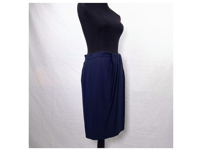 Gonna blu Max Mara vintage anni 90 - vista 3