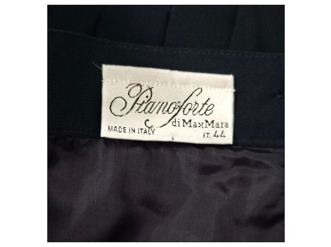Gonna blu Max Mara vintage anni 90 - vista 4