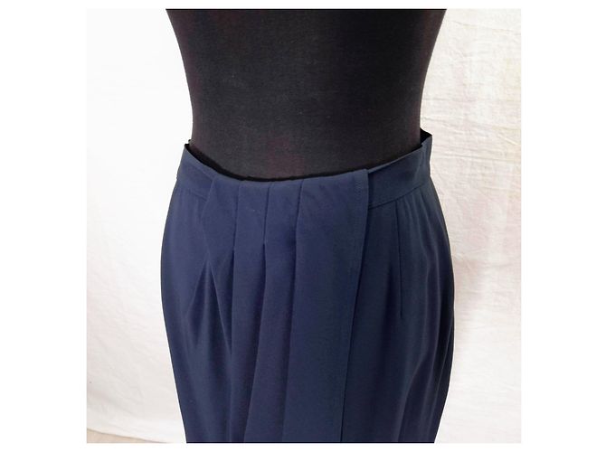 Gonna blu Max Mara vintage anni 90 - vista 5