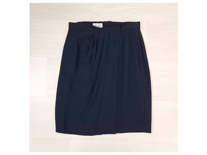 Gonna blu Max Mara vintage anni 90 - vista 7