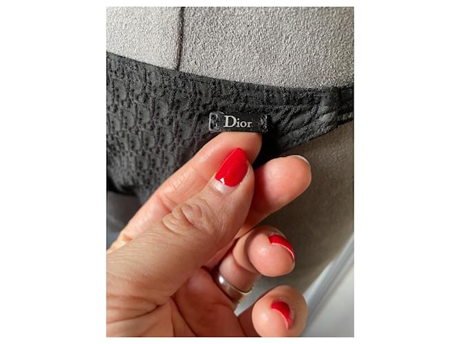 Dior Monogramm Bikini Set Schwarz - Ansicht 3