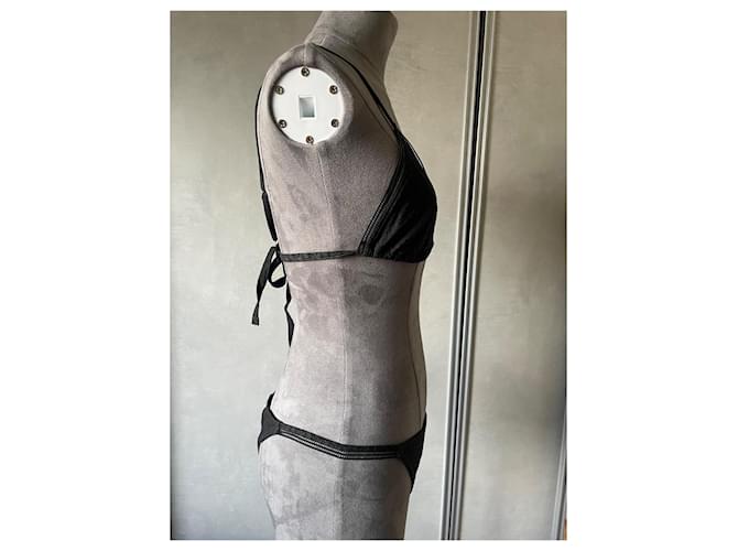 Dior Monogramm Bikini Set Schwarz - Ansicht 6