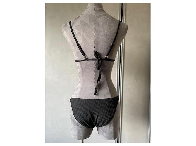 Dior Monogramm Bikini Set Schwarz - Ansicht 7