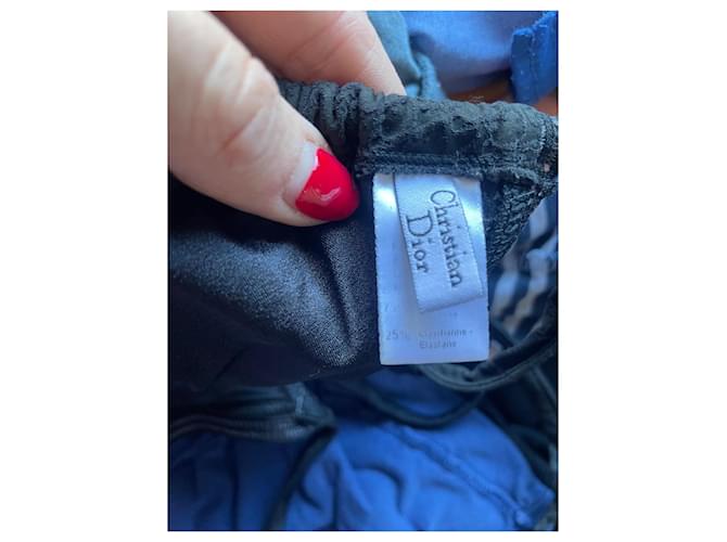 Dior Monogramm Bikini Set Schwarz - Ansicht 8