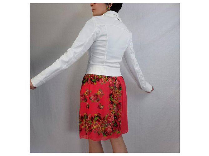 Rotes Sommerkleid mit Blumen Anna Molinari Blumarine - Ansicht 8