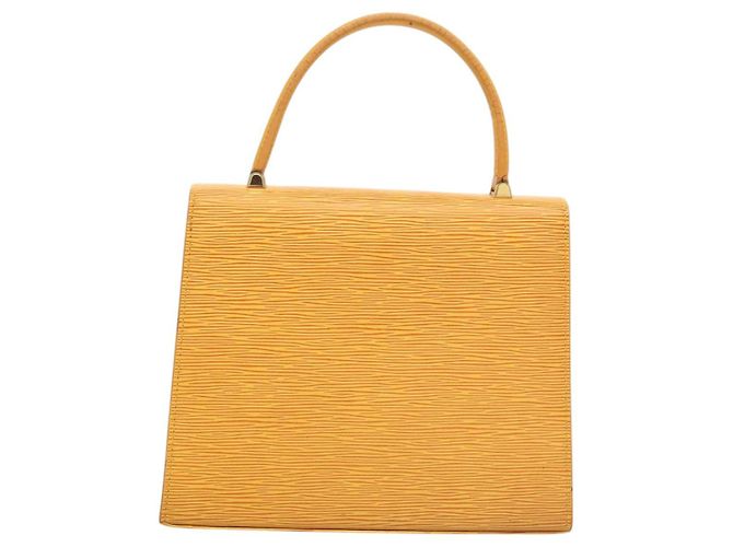 LOUIS VUITTON Borsa a Mano Epi Malesherbes Tassili Giallo Jonne M52379 Auth ep8616 - vista 2