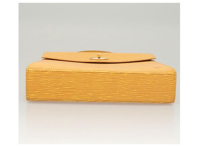 LOUIS VUITTON Borsa a Mano Epi Malesherbes Tassili Giallo Jonne M52379 Auth ep8616 - vista 6