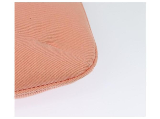 Borsa a spalla Burberry Blue Label in tela rosa Auth ac3783 - vista 16