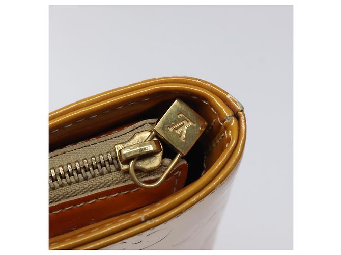 LOUIS VUITTON Borsa a Mano Monogram Vernis Houston Beige M91004 LV Auth 118545 - vista 18
