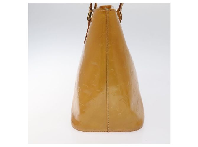 LOUIS VUITTON Borsa a Mano Monogram Vernis Houston Beige M91004 LV Auth 118545 - vista 3