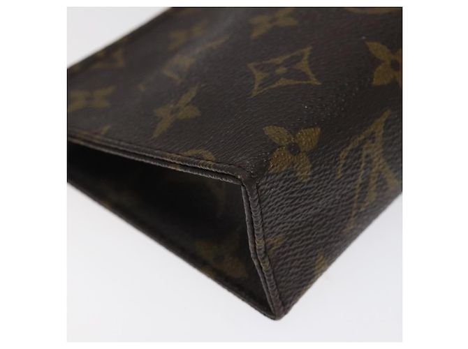 LOUIS VUITTON Monogram Poche Toilette 15 Pouch M47546 LV Auth am8106 Monogramma - vista 16