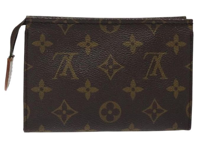 LOUIS VUITTON Monogram Poche Toilette 15 Pouch M47546 LV Auth am8106 Monogramma - vista 2