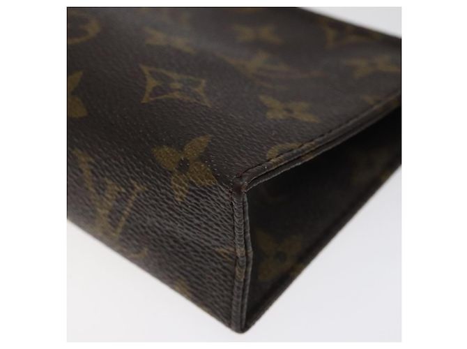 LOUIS VUITTON Monogram Poche Toilette 15 Pouch M47546 LV Auth am8106 Monogramma - vista 7
