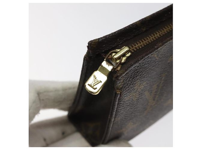 LOUIS VUITTON Monogram Poche Toilette 15 Pouch M47546 LV Auth am8106 Monogramma - vista 9
