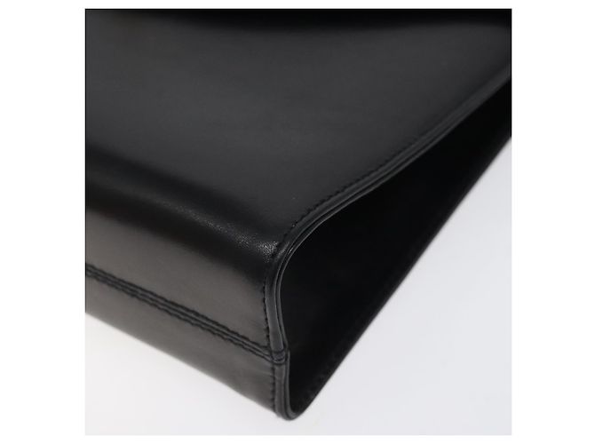 Borsa a spalla Salvatore Ferragamo in pelle nera e oro Auth BA1085 Nero D'oro - vista 9