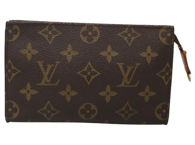 LOUIS VUITTON Monogram Bucket PM Bolsa de Accesorios LV Auth th5913 Monograma - vista 13