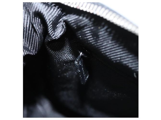 Borsa a Spalla in Tela GG Gucci Nera 001 4299 Auth am8054 Nero - vista 23