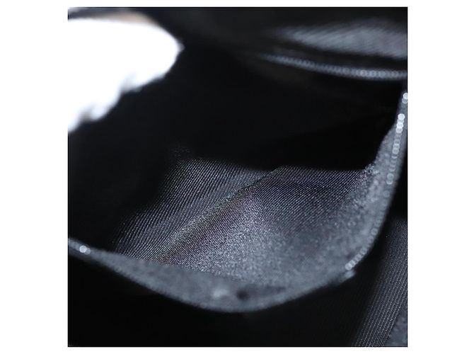 Borsa a Spalla in Tela GG Gucci Nera 001 4299 Auth am8054 Nero - vista 24