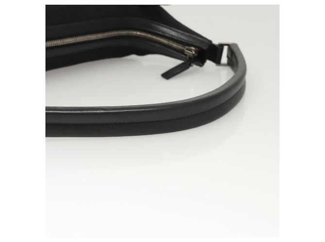 Borsa a Spalla in Tela GG Gucci Nera 001 4299 Auth am8054 Nero - vista 7