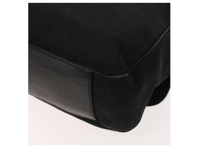 Bulgari Borsa a spalla BVLGARI Logo Mania in tela nera Auth BA1529 Nero - vista 15
