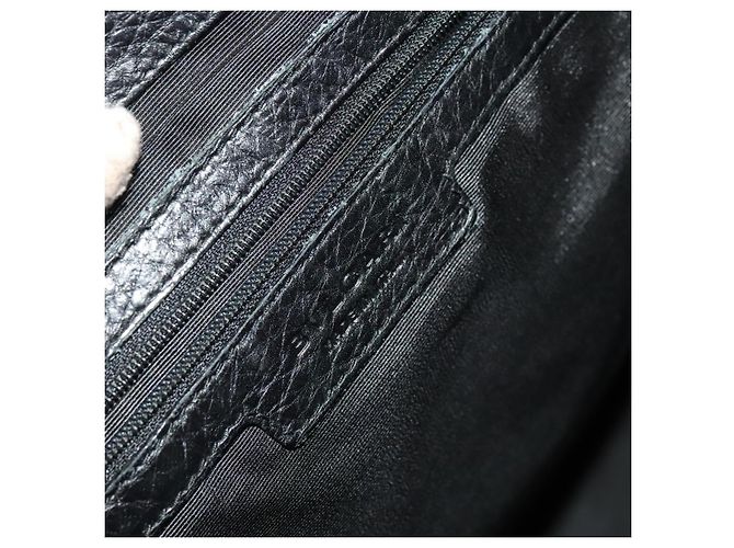 Bulgari Borsa a spalla BVLGARI Logo Mania in tela nera Auth BA1529 Nero - vista 20