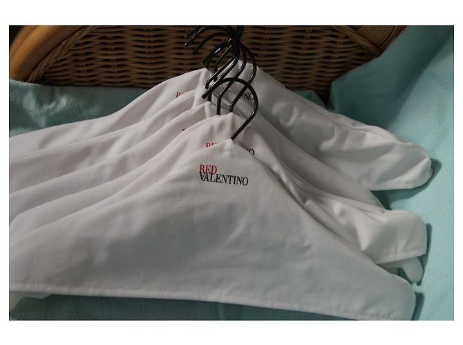 Red Valentino Lot de 8 cintres blanc - vue 2