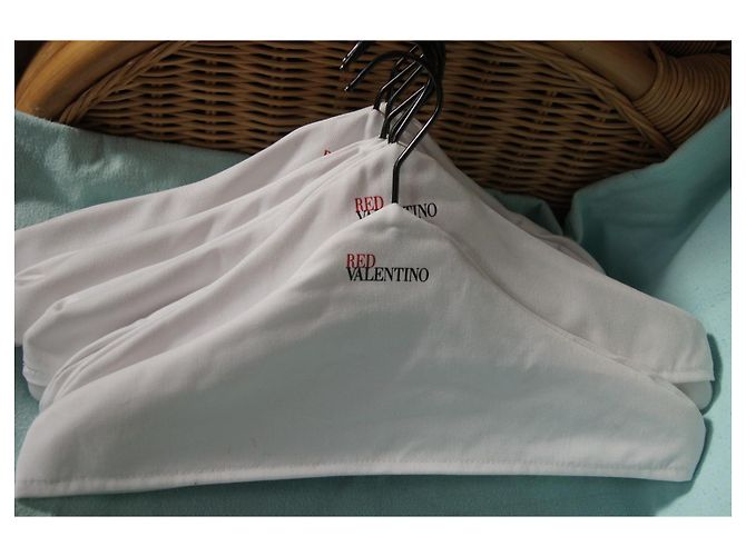 Red Valentino Lot de 8 cintres blanc - vue 4