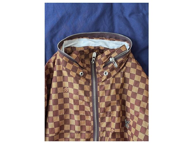 Louis Vuitton - giacca monogrammata Marrone scuro - vista 10