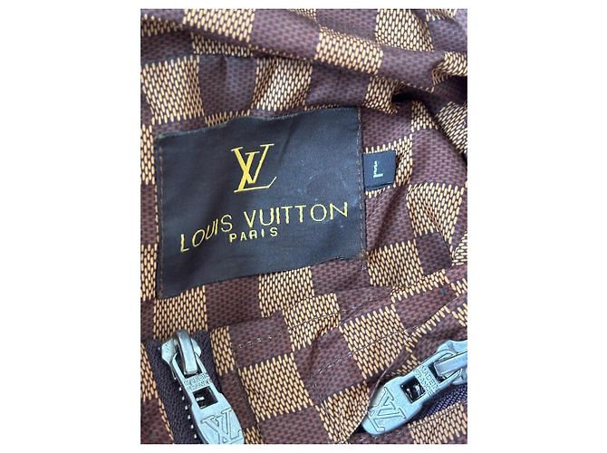 Louis Vuitton - giacca monogrammata Marrone scuro - vista 6