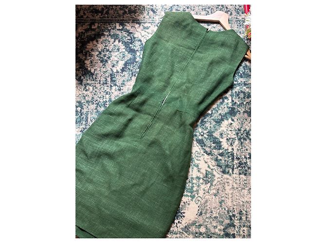 Nina Ricci - vintage grüne Kleid Dunkelgrün - Ansicht 4