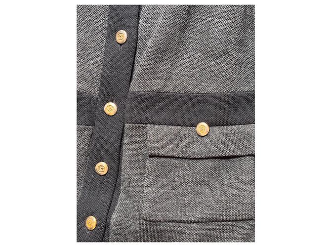Chanel - tailleur gonna giacca Grigio - vista 5