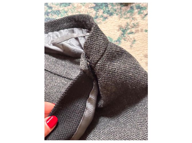 Chanel - tailleur gonna giacca Grigio - vista 8
