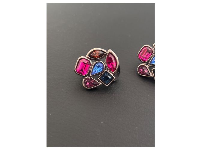 Yves Saint Laurent - orecchini vintage Multicolore - vista 2