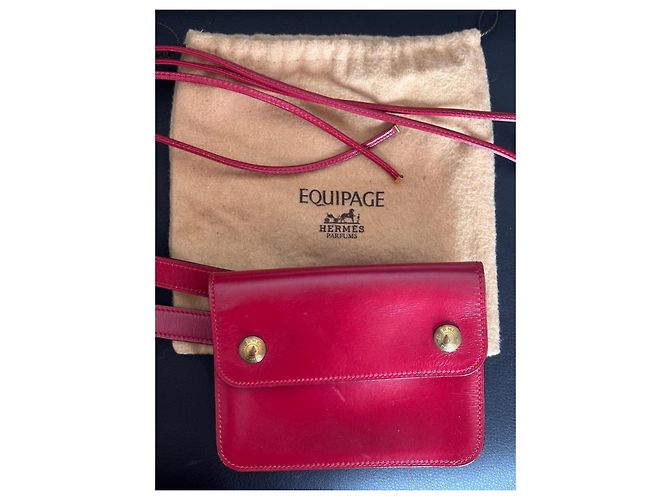 Hermès - pochette cintura rossa vintage Rosso - vista 2