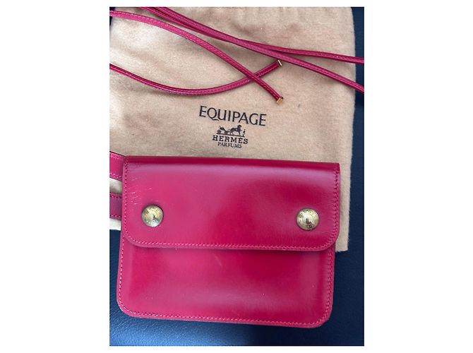 Hermès - pochette cintura rossa vintage Rosso - vista 4
