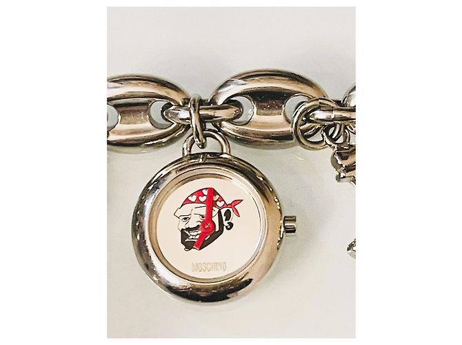 De la colección pulsera-reloj MOSCHINO Time 4 Pirates plata - vista 6