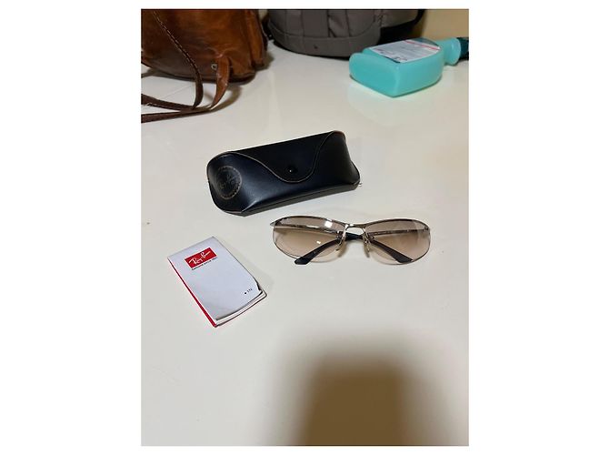 Occhiali da sole Ray-Ban TOP BAR 3179 Metallo Grigio - vista 2