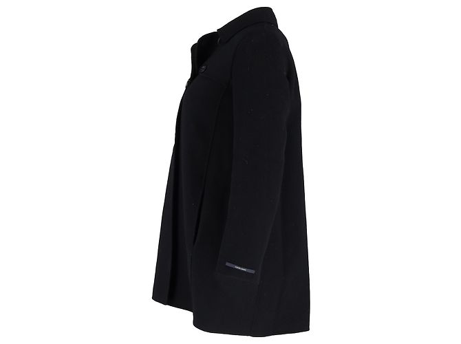 Max Mara Doppelreiher aus schwarzer Wolle - Ansicht 2