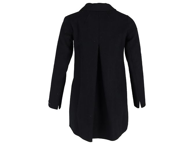Max Mara Doppelreiher aus schwarzer Wolle - Ansicht 3