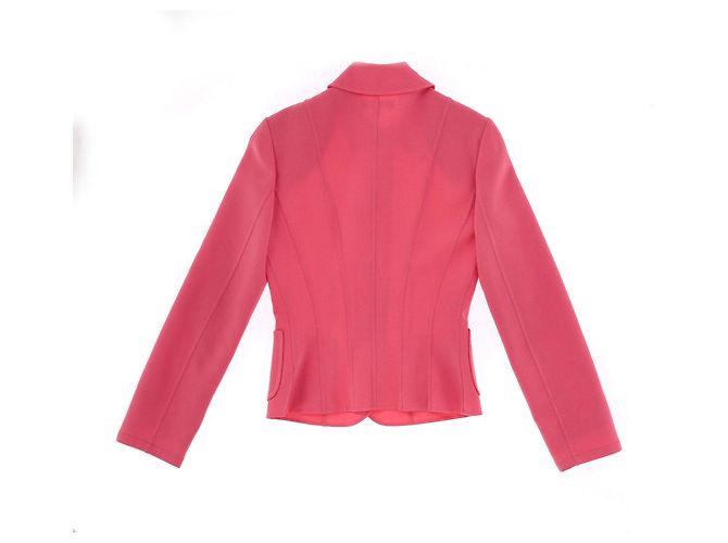 Blazer de lana rosa de Michael Kors - vista 6