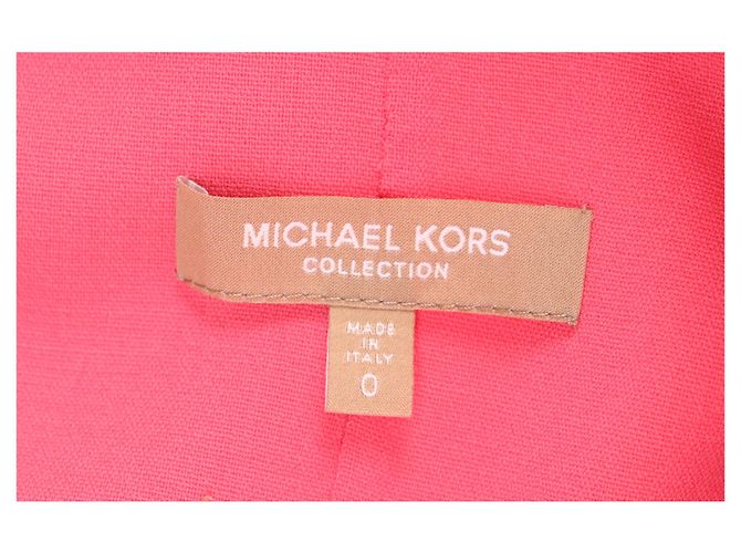 Blazer de lana rosa de Michael Kors - vista 7