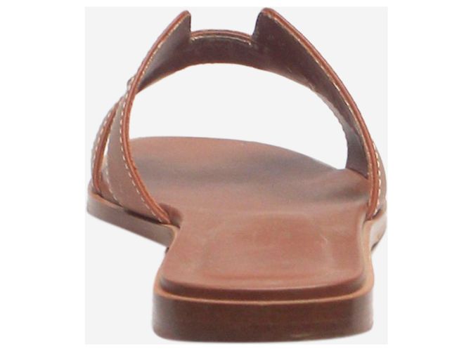 Hermès Sandales Oran marron - taille EU 37.5 (UK 4.5) - vue 3