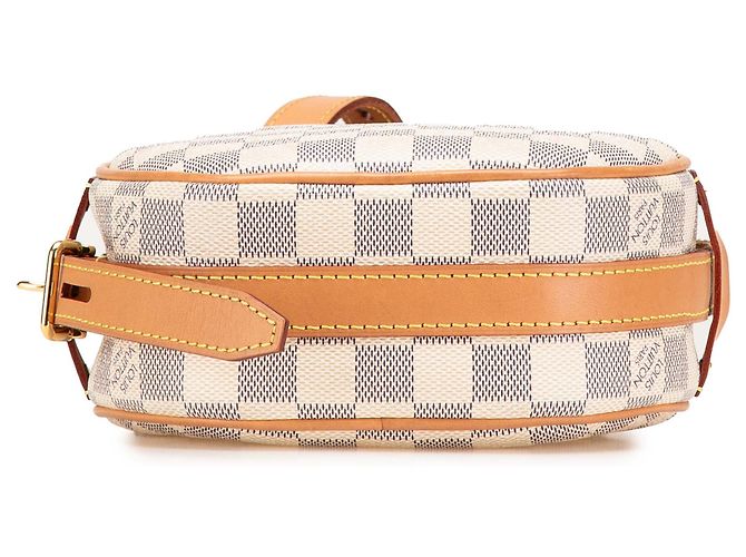 Louis Vuitton Boite Chapeaux Souple PM Damier Azur Bianco - vista 3