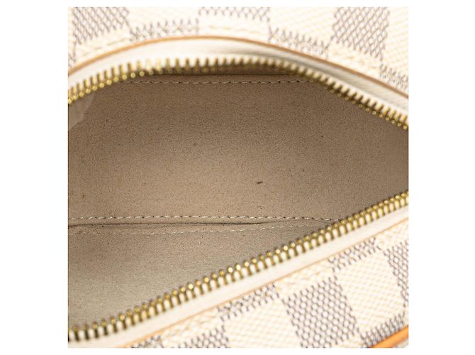 Louis Vuitton Boite Chapeaux Souple PM Damier Azur Bianco - vista 4