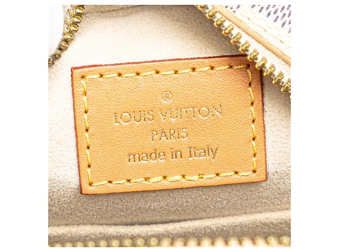 Louis Vuitton Boite Chapeaux Souple PM Damier Azur Bianco - vista 5