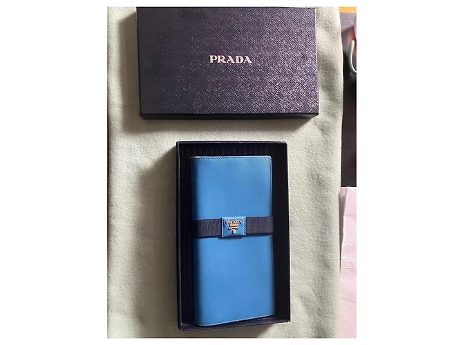 Prada Purses, wallets, cases Blue - view 2