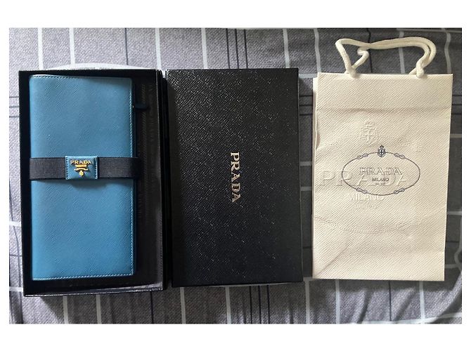 Prada Purses, wallets, cases Blue - view 4